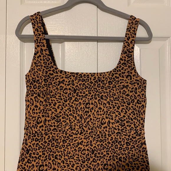 Leopard print mini dress - Picture 2 of 4